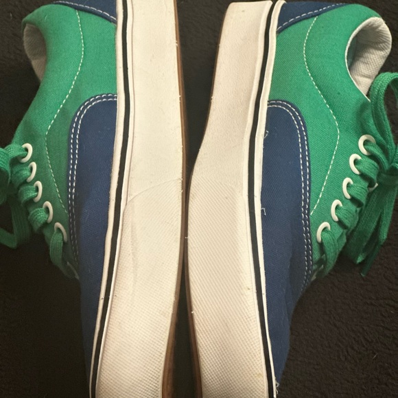 Vans ComfyCush Era (Lace Mix) True Blue/Fern Green - Unisex - Picture 4 of 6